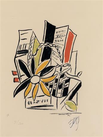 FERNAND LÉGER (after) Two color screenprints